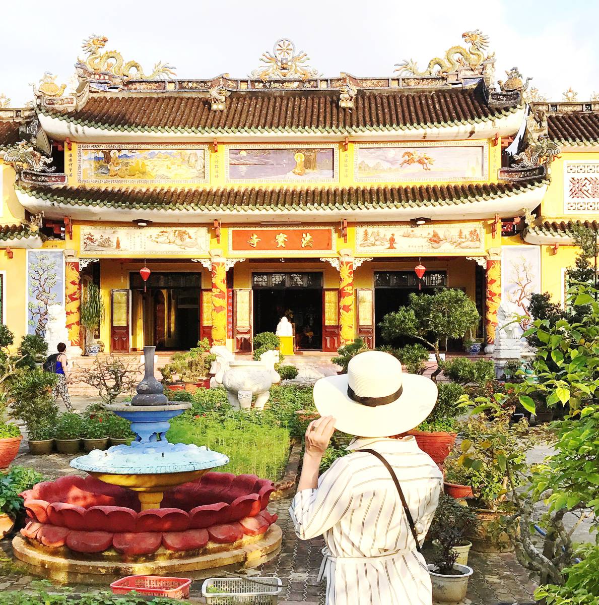 Az egyik pagoda